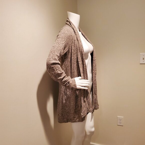 Saturday Sunday Anthropologie Gray Open Cardigan Sweater XS - Picture 4 of 5